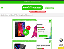Tablet Screenshot of mobildiscounter.de